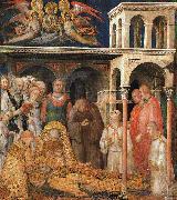 Simone Martini The Death of St.Martin oil painting on canvas